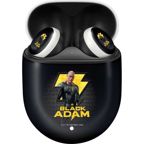DC Comics Black Adam Movie Art Character and logo Google Pixel Buds Skin